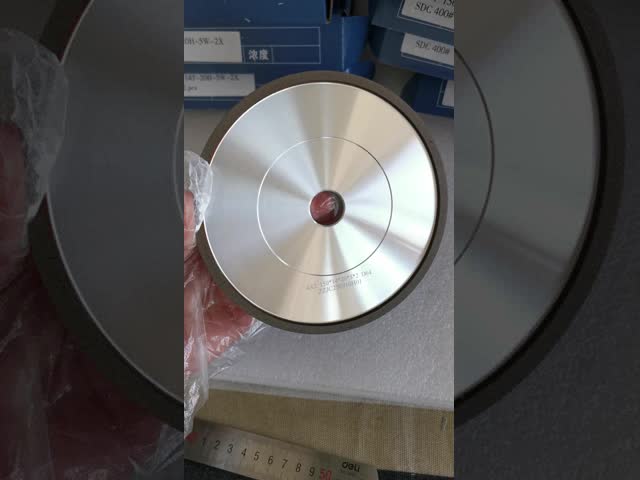 Resin Bond Diamond Grinding Wheel  4A2 150*14*20*5*2mm D64 C100 for Sharpening of carbide tools