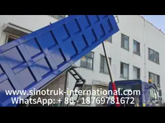 8×4 Tipper Dump Truck 371HP High Load Capacity for Earthwork
