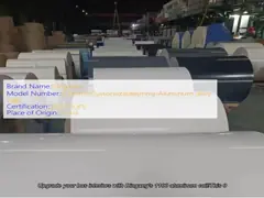 China 3003 H14 White Color 0.50mm thickness Prepainted Aluminum Coil Color Coating Aluminium Coil Used For Gutter supplier