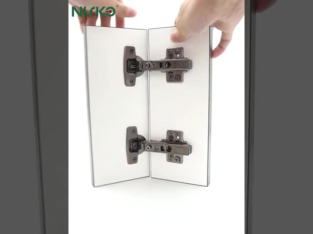 2D Clip on Hinges Two Ways Door Hinges Cold Rolled Steel Furniture Cabinet Hinges