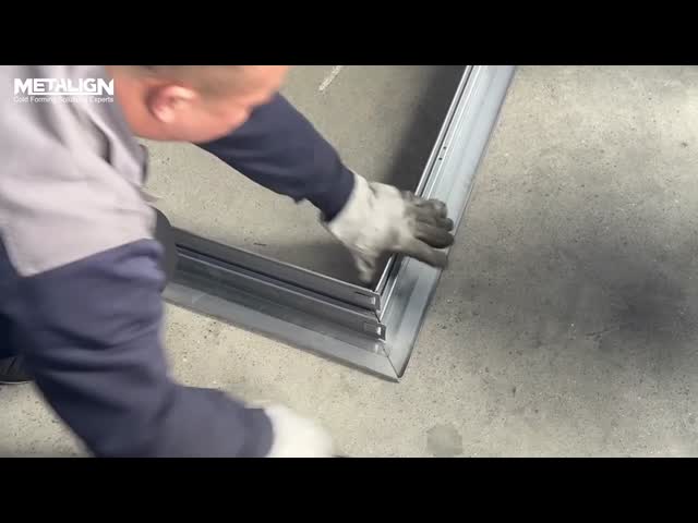 Cost-Effective And Precision Punching Door Frame Roll Forming Machine