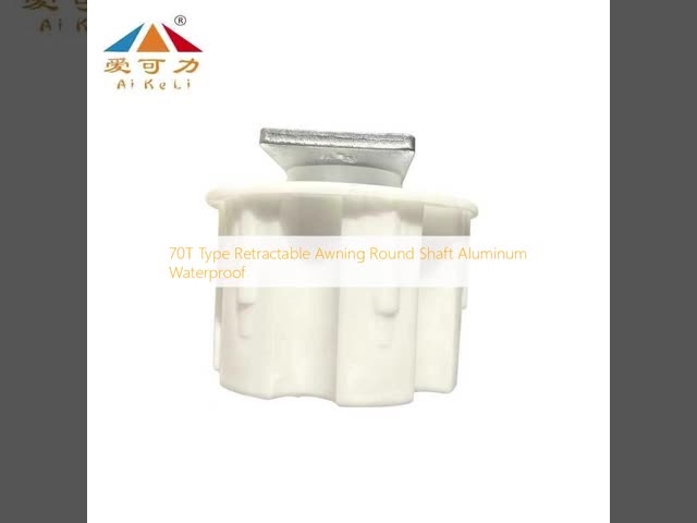 70T Type Retractable Plastic Awning Round Shaft Aluminum Waterproof