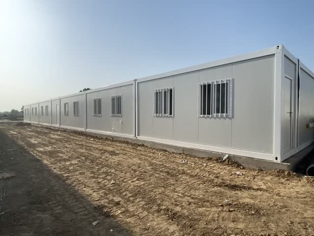 Portable Prefabricated Container House Flat Pack with Glass Office Tiny Home Trailer for Urban Living-for Bathroom and Kitchen