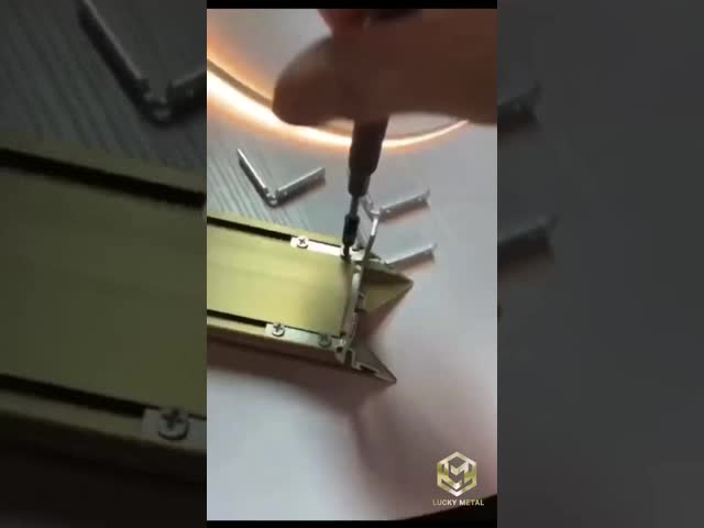 OEM Aluminium Square Edge Trim Extrusion Door Frame Profiles for Cabinet