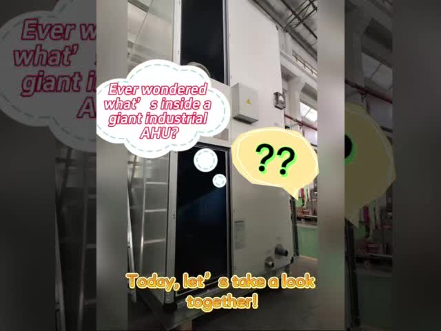 Water-cooled Modular Air Handling Unit (AHU）for HVAC System Manufacturer