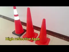  Wholesale Orange PVC Cone Traffic Cone for Road Safety Warning