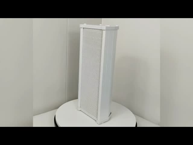 10W 20W 30W 40W IP44 Aluminum Column PA Speaker 4 Inch Woofer 1 Inch Tweeter