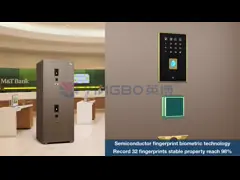 China Biometric Fingerprint Lock Luxury Home Safes Anti Theft 120kg YB/RS-150D supplier