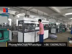 double station vacuum forming machine