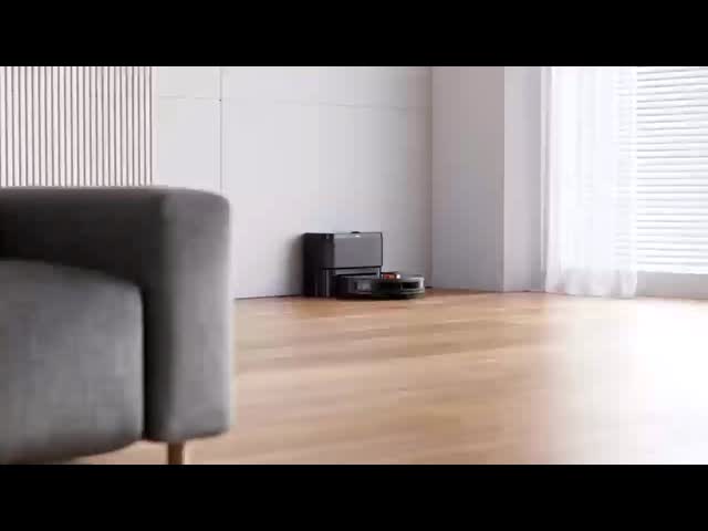 32W Smart Robot Vacuum Automated Vacuum Cleaner Anti Collision With Voice Control