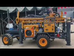 Equipo de perforación de pozos de agua profunda de 200 / 300 m con torre de 3 o 6 m video