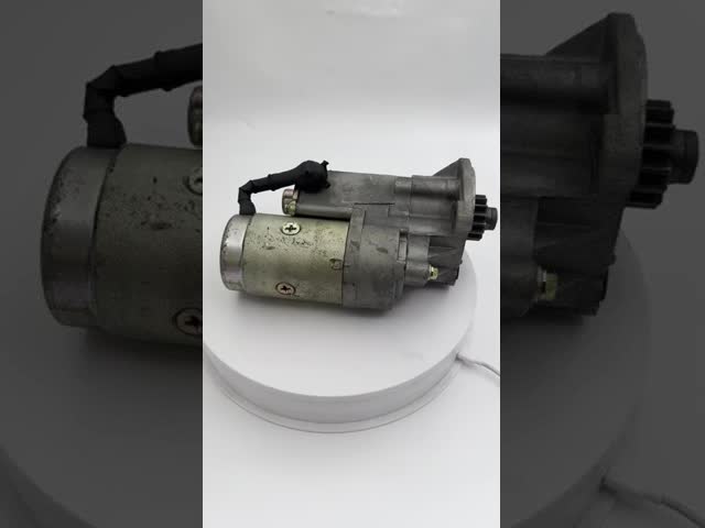 EexcavaStart Motor de arranque de arranque 03101-3071 171008-77010 para Yanmar 3T84C Takeuchi TB025 El video