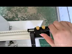 China Automatic Integrated Punching and Cutting Machine for Wood / Bamboo Venetian Blind Slats supplier