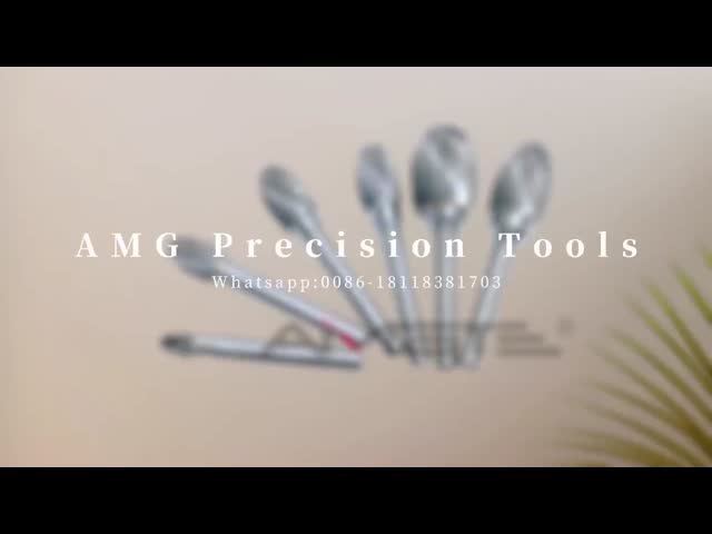 Tungsten Carbide Rotary Burr Set for Metal Grinding, Engraving, and Deburring