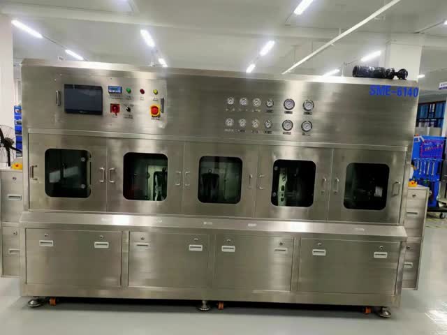 Spray-line online PCB assembly cleaning machine  SME-6140P