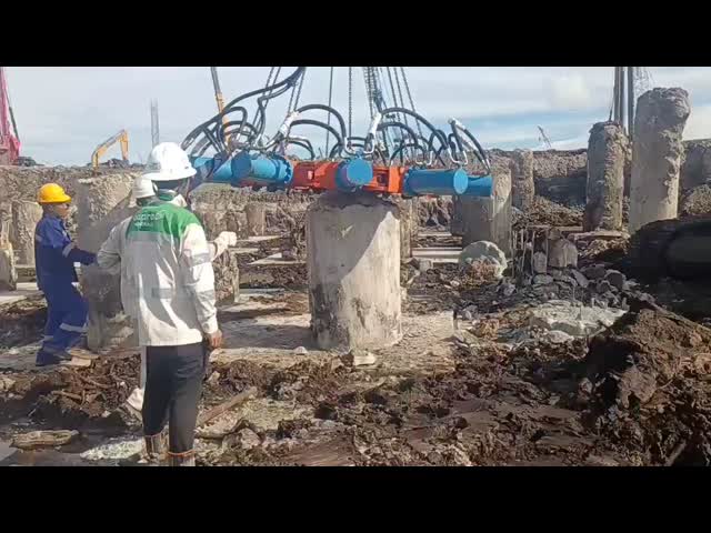 KP500S Pile Foundation Breaker Excavating Capacity t of ≥10 for Heavy-Duty Pile Breaking Operations