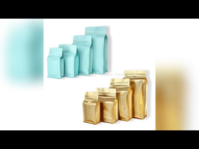 Brown Kraft Packaging Bags Recycled Zipper Top Embossing Surface Handling