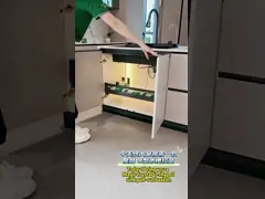 U - Shaped Sink Pull - Out Baskets: Under - Sink Space Savers Basket#kitchenhacks #kitchengadgets