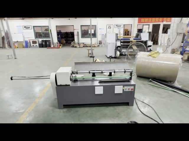 SR-500-PAPER CORE CUTTING MACHINE WITH HIGH QUALITY
