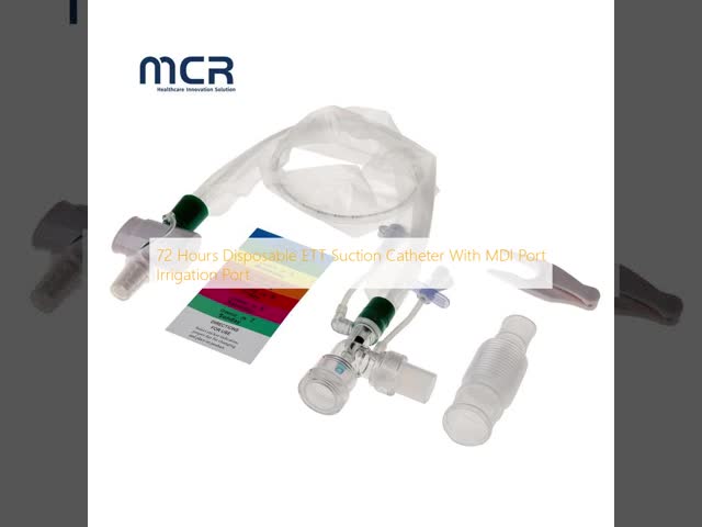 600mm Length Medical Grade PVC OEM Closed Suction System for Hospital ICU Use