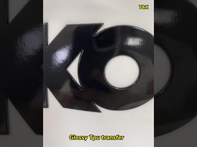 High Frequency TPU Logo Heat Transfer Custom TPU Label For Your 's Sustainable Marketing And Textiles