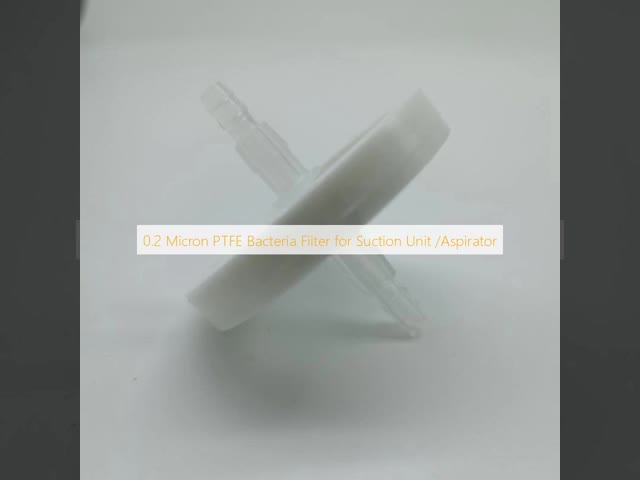 50mm PTFE Hydrophobic Air Vent Filter Unidirectional Airflow To Protect Medical Or Lab Equipments