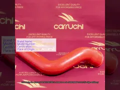 High Efficiency Flexible Rubber Hose DZ95319535812 Shacman Spare Parts