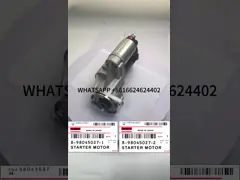 KBZE 8-98045027-2 ISUZU 4JJ1 8-98045027-1 8-98045027-3 STARTER MOTOR ASSY 24V 11T 3.5KW FOR CX130 CX160 ZX110 ZX140 ZX160 EXCAVATOR