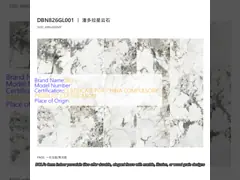9mm Thickness 800x2600mm White Marble Design Indoor Porcelain Tiles for Elegant Floors