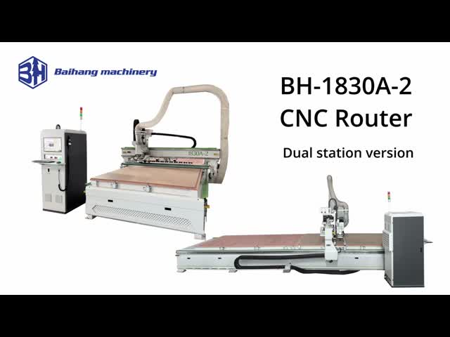 Fully Automatic Dual Station CNC Nesting Machine 60m/Min Speed 3050x1830mm Processing Size
