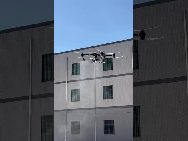Dji T50 Agricultural Drone Max Spraying Flow Rate 24 L Per Min With 2*Centrifugal Nozzles
