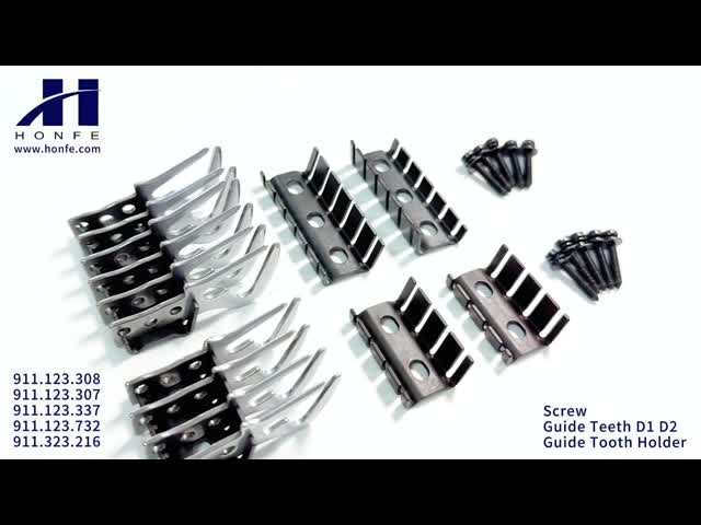 Guide Tooth Holder Screw Teeth 911.123.308 911.123.307 911.123.337 911.123.732 911.323.216 Projectile Weaving Loom Parts High Quality