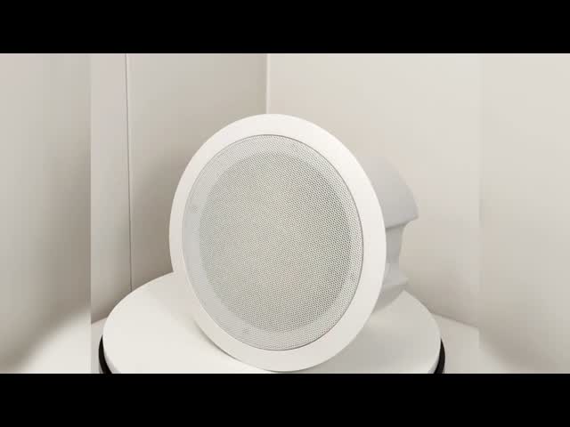 High Quality 5-inch 20/10/5/2.5w/8ohm Coaxial Ceiling Speaker Hi-fi ABS Enclosure