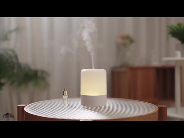 White Home Aroma Diffuser Elegant 120ml Water Tank With Touch Sensitive Control