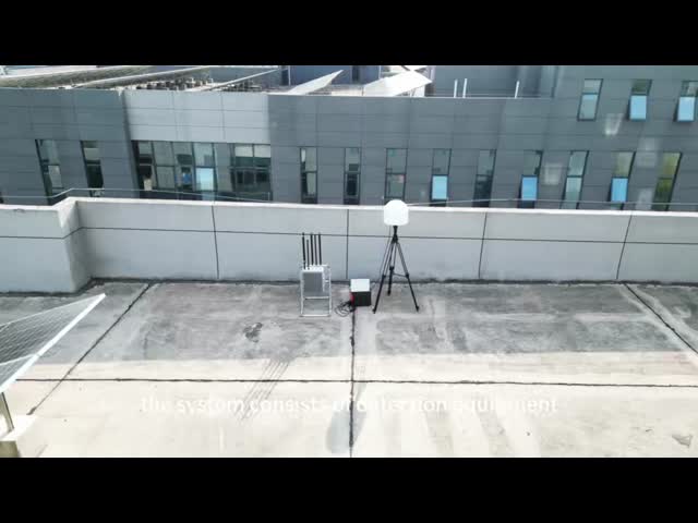 70MHz-6GHz Fixed Split Type UAV Detection System FPV Analog Video Transmission