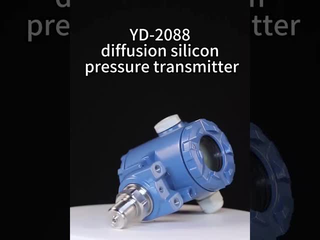 Model 2088 Explosion-Proof Smart Water Pressure Sensor with Black LCD Display and Backlight Option