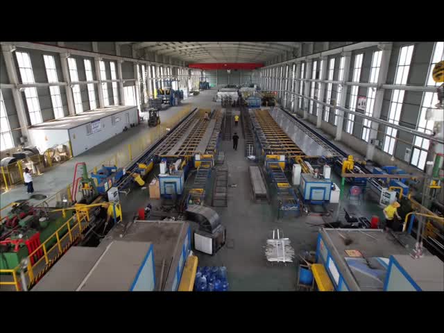 Aluminum 6005-T5 Ground Solar Mounting System with 10-35 Degrees Adjustable Tilt and 10 Years Warranty