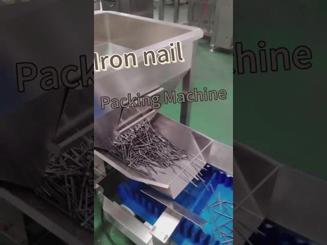 Vertical Solid Nail Packaging Machines Are Suitable for Hardware, Toys, Chemicals, and Medical Products