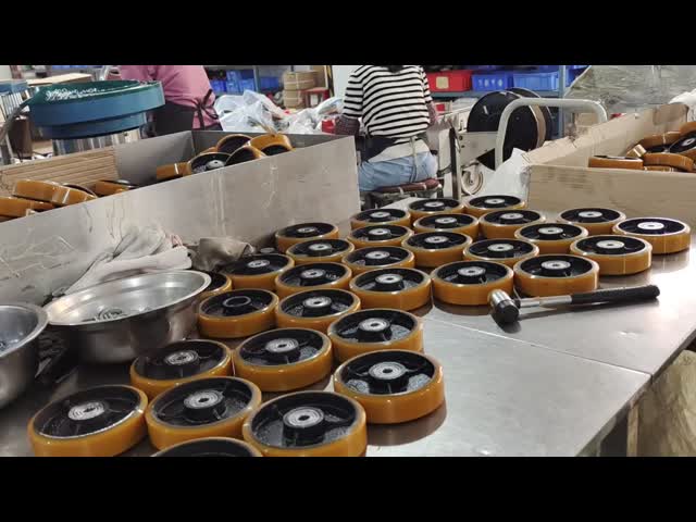 New Design Heavy Duty Durable Castor 8 Inch Scaffolding Caster Wheels for Renovation Buildings and Industrial Facilities