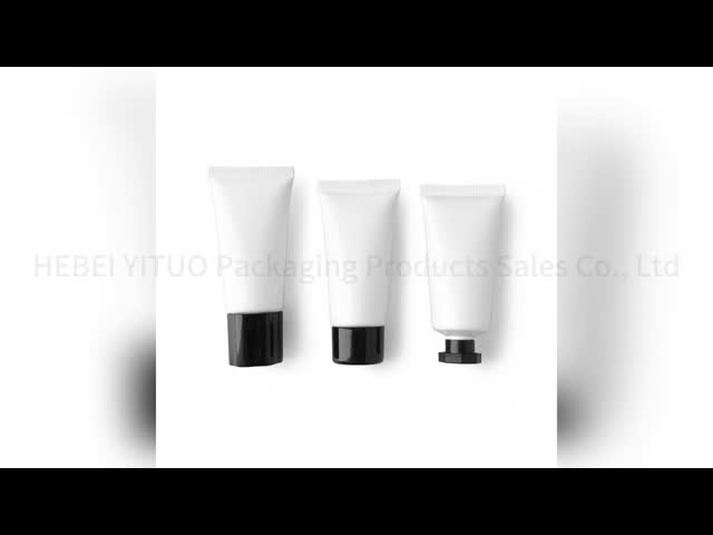 Thermoplastic Bendable Plastic Cosmetic Tube With Lids  5ml 30ml
