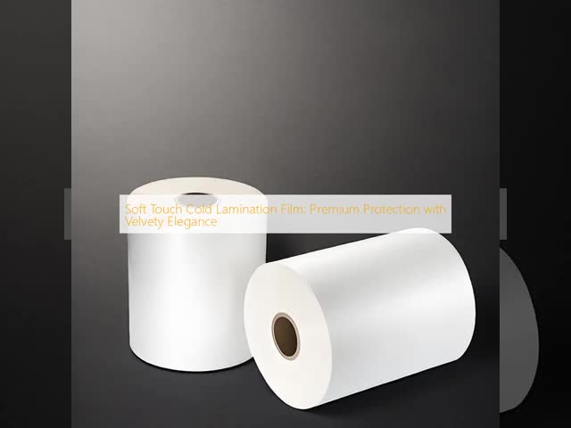 SGS Skin Touch Lamination Film For High End Book Covers 20micron Base + 15micron EVA 100~1570mm 100m-2000m ≤2Dyne/Cm