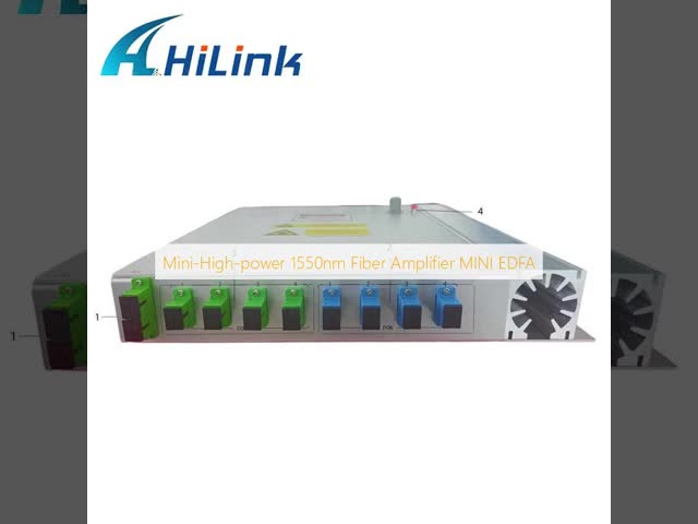 Mini 1550nm CATV EDFA Optical Line Amplifier Optical Amplifier