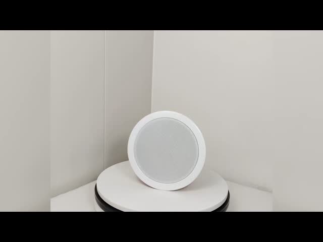 EN54 Fireproof Ceiling Speaker 6W Red White Dome PA Ceiling Speakers 6 Inch