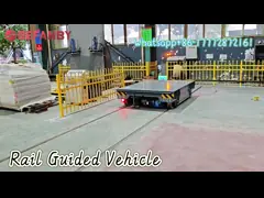 China Flexible Battery Vertical And Horizontal Movement Rail Transfer Cart supplier