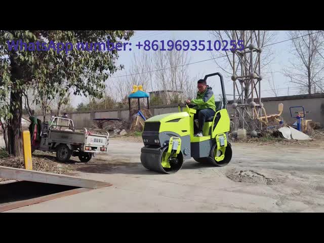 2 Ton Double Drum Hydraulic Road Roller ST2000 With Yanmar Diesel Engine Hot Sale in Ethiopia
