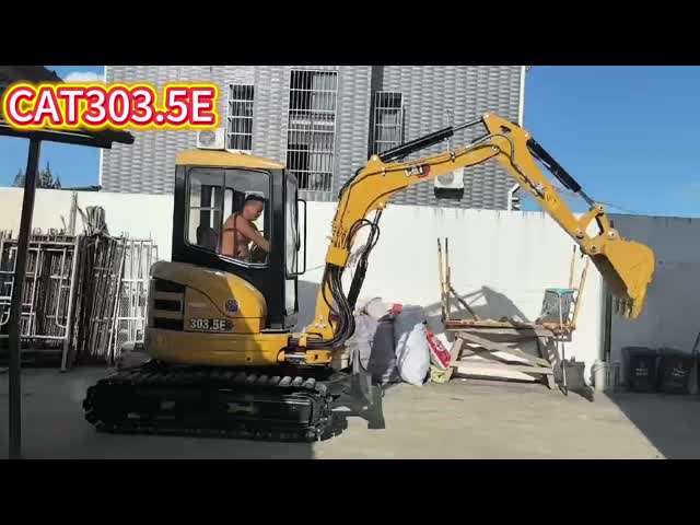 Used CAT 303.5E Excavator High Performance, Low Fuel Consumption