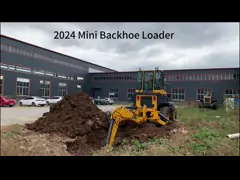 SNSC40-28 3000kg Backhole Loaders Featuring Robust Diesel Engines And High Stability
