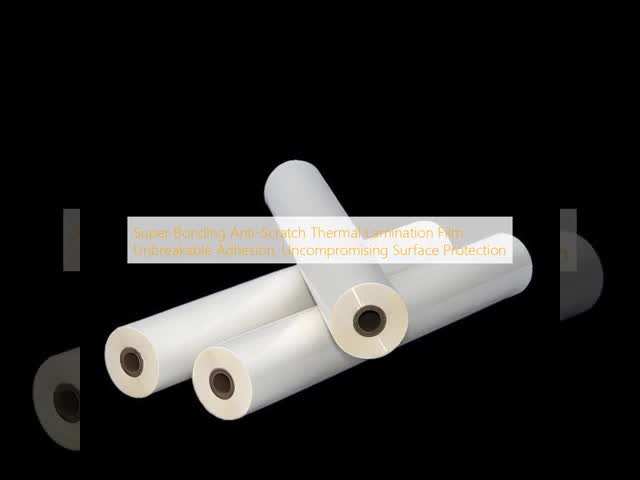 Soft Hardness Scratch-Proof Anti Scratch Film for Lamination Application with 30Micron Thickness