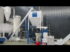 China 500KG/ H Automatic Pellet Making Machine PLC Control Forage Pellet Mill supplier