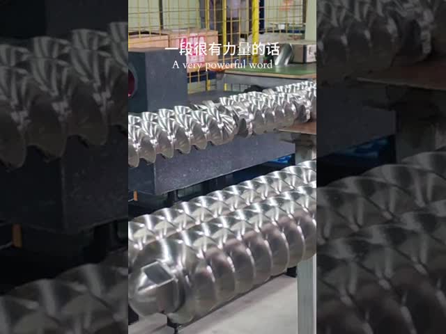 Involute Inner Spline Twin Screw Extruder Shaft with Customizable Length